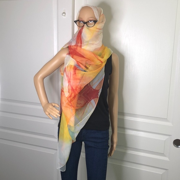 Big Bold & Beautiful Multi Use Scarf Size 52 X 70” - Picture 10 of 14